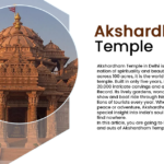 Akshardham Temple Facts